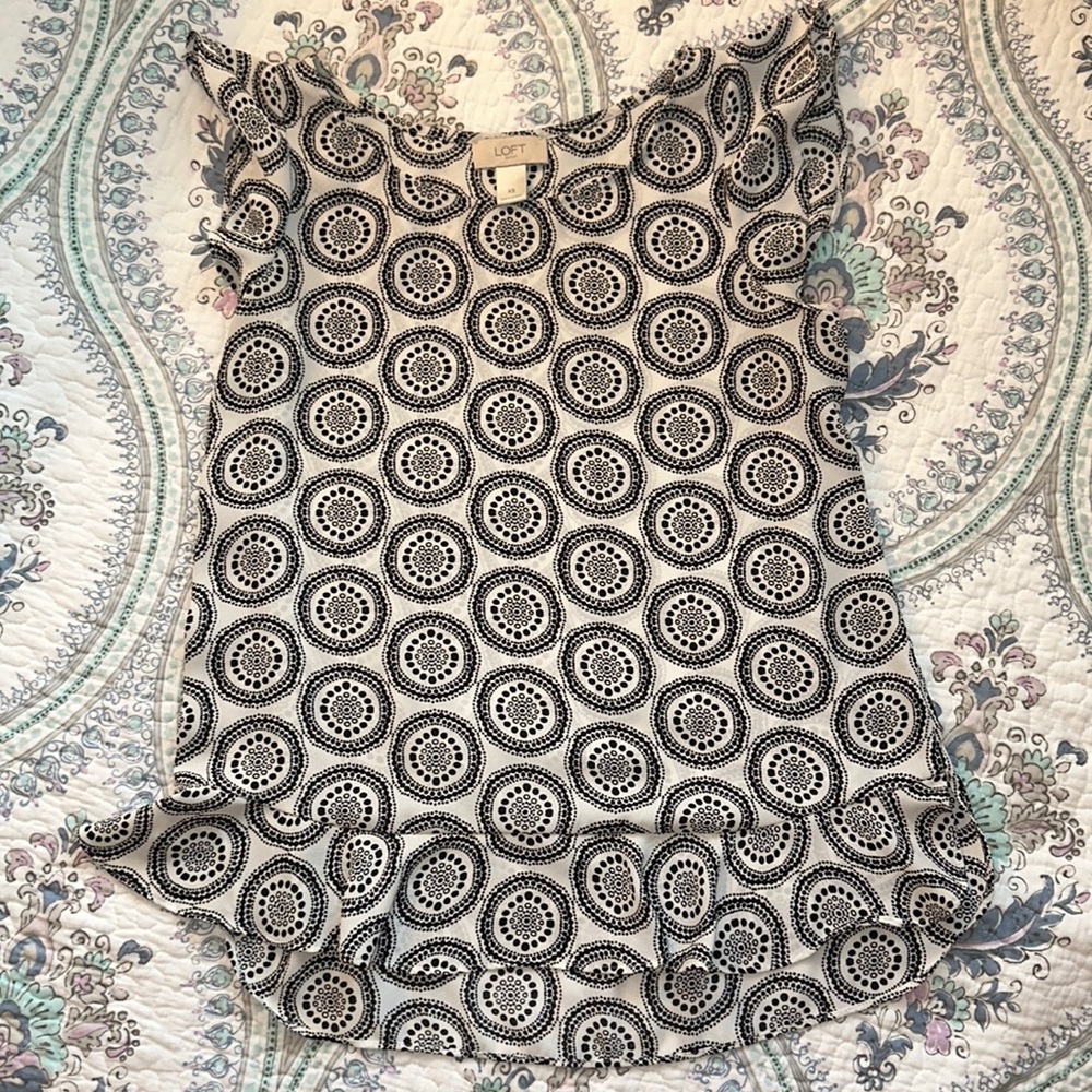 Flutter Capped Sleeve Top